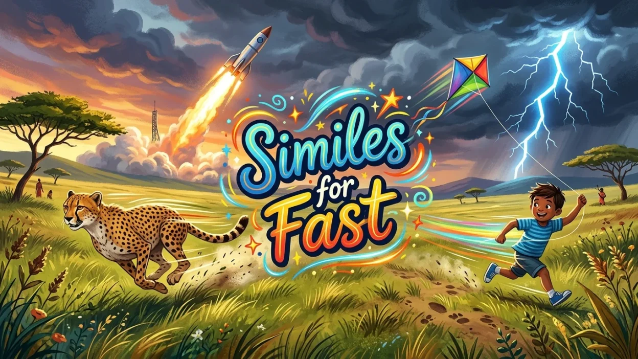 Similes for Fast