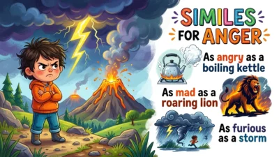 Similes for Anger