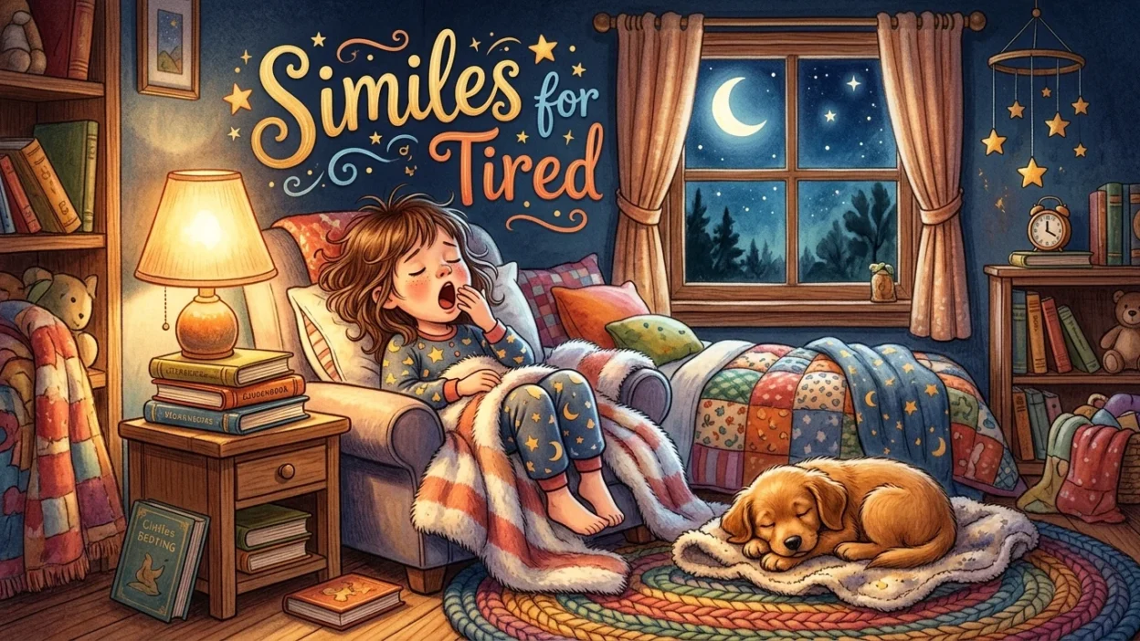 Similes for Tired