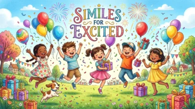 Similes for Excited