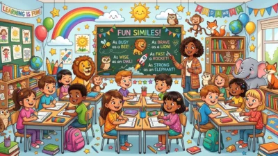 List of Similes for Kids