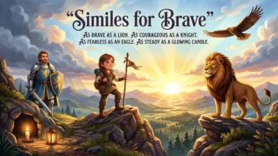 Similes for Brave