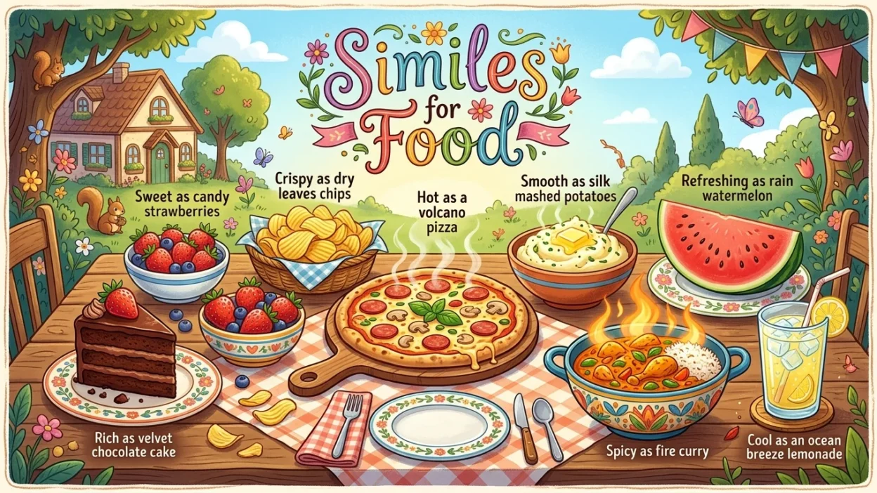 Similes for Food