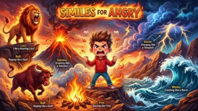 Similes for Angry