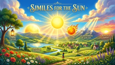 Similes for the Sun