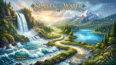 Similes for Water
