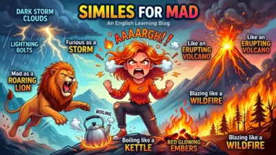 Similes for Mad