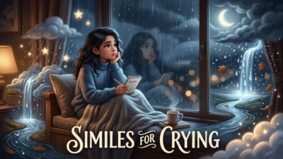 Similes for Crying