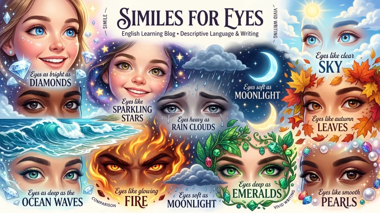 Similes for Eyes