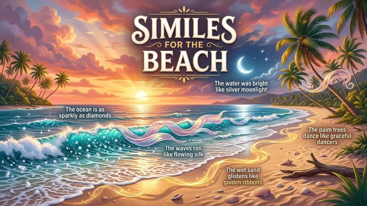Similes for the Beach