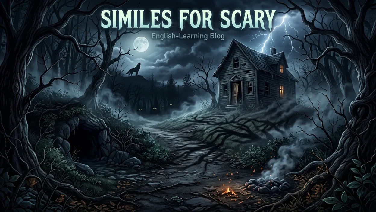 Similes for Scary