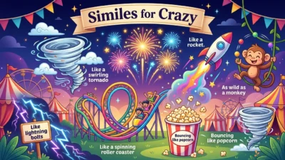 Similes for Crazy