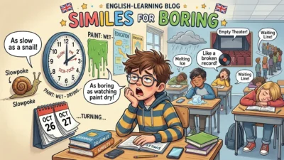 Similes for Boring
