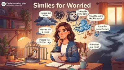 Similes for Worried